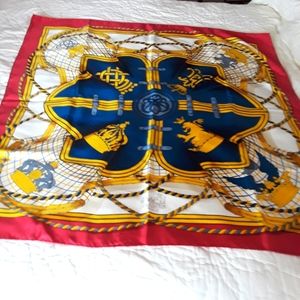 Hermes Paris Silk Scarf